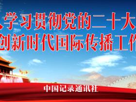 深入学习贯彻党的二十大精神,奋力开创国际传播工作新局面